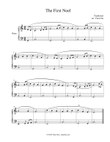 The First Noel (Easy Piano / Piano Solo)