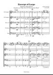 Excerpt of Largo from Symphony No. 9