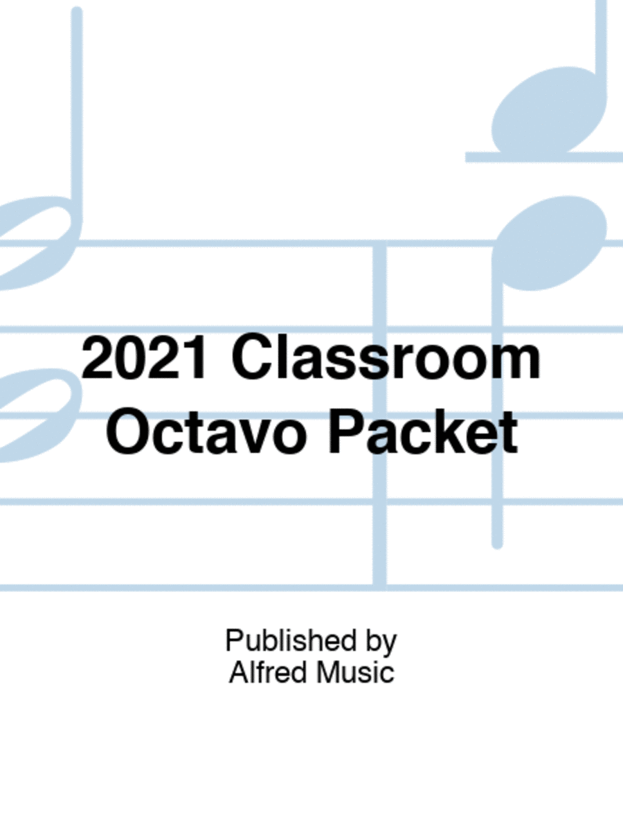 2022 Classroom Octavo Packet Choir scores gallery preview page 1