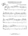 Remember Me (lullaby)