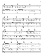 Halley's Comet Piano, Vocal, Guitar scores gallery preview page 3