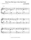 When You Wish Upon A Star (Emi Print)