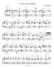 O Come, All Ye Faithful - joyful jazz arr. for solo piano