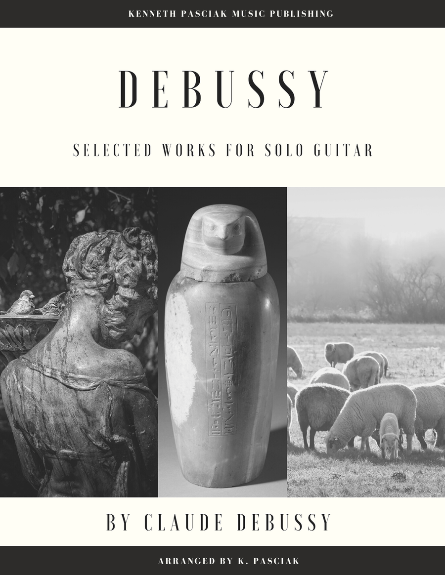 Debussy (Selected Works for Solo Guitar) Acoustic Guitar scores gallery preview page 2