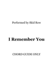 I Remember You