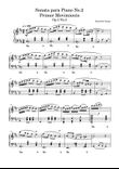 Sonata para Piano No.2 (Primer Movimiento)-Beautiful things Op.5 No.3