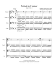 Prelude in E minor