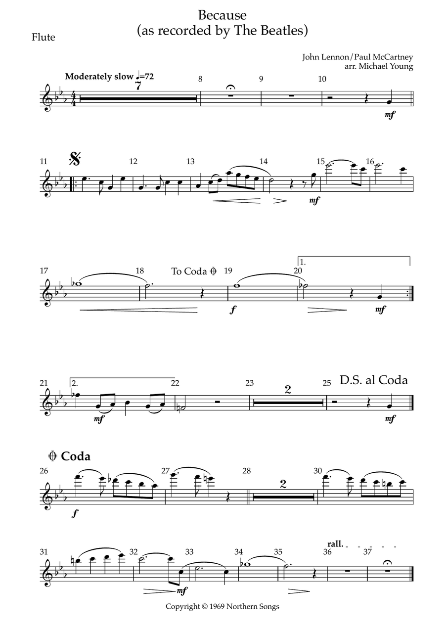 Because Because Woodwind Ensemble scores gallery preview page 6