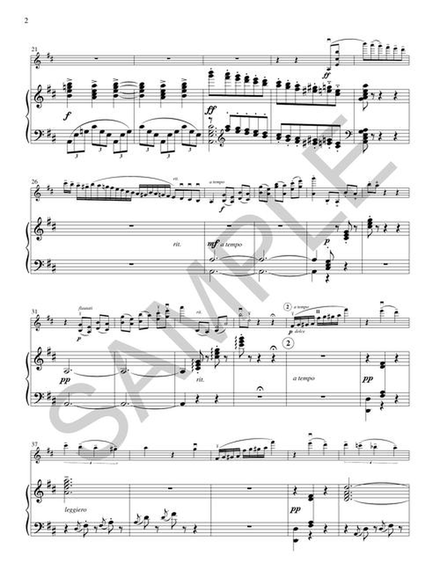 Valse Caprice Valse Caprice Violin Solo scores gallery preview page 3