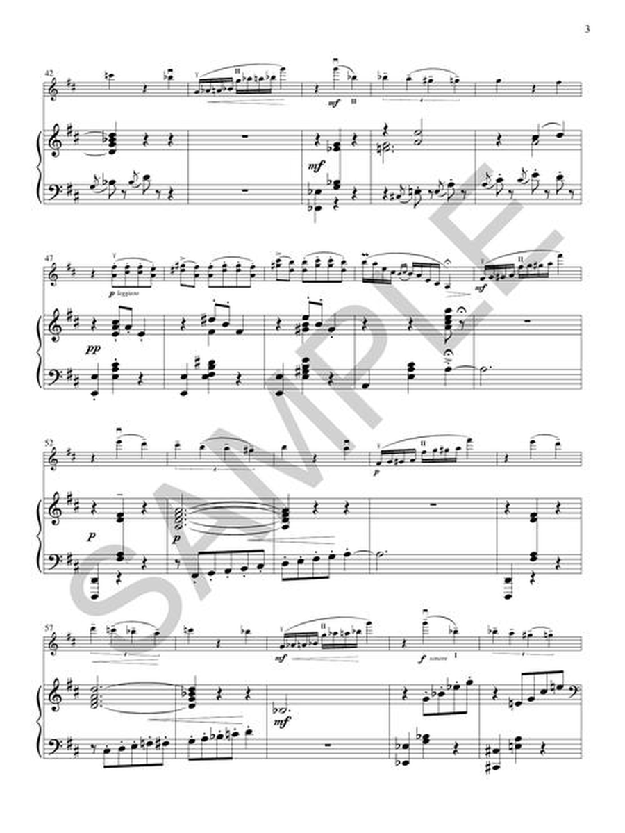 Valse Caprice Valse Caprice Violin Solo scores gallery preview page 4