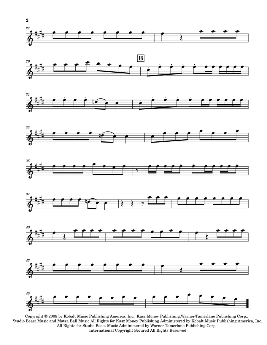 Circus Circus String Quartet scores gallery preview page 6