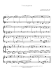 The Legend (DELTARUNE - Piano Sheet Music)
