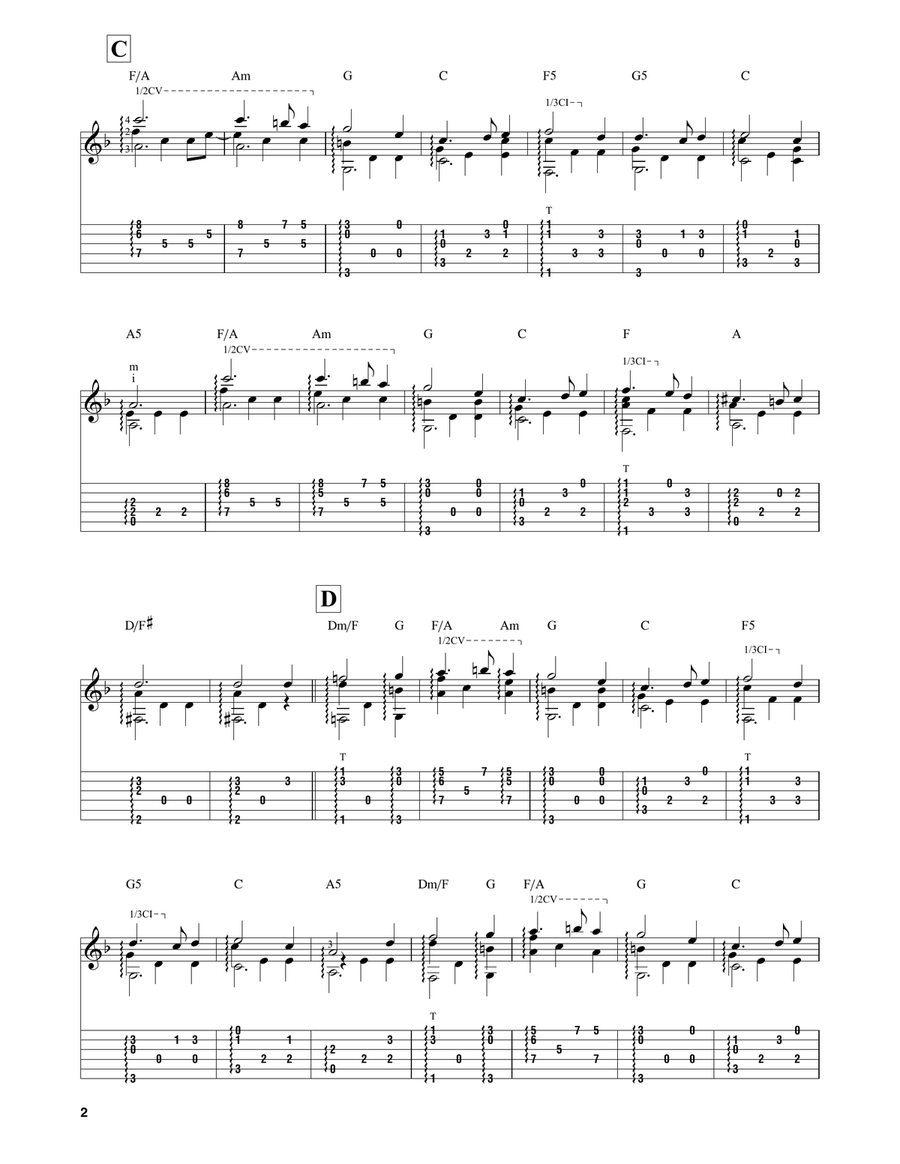 What Child Is This? What Child Is This? Guitar Tablature scores gallery preview page 2