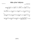 Ride of the Valkyries (Trombone solo)