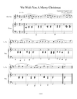 We Wish You A Merry Christmas (Alto Sax Solo with Piano Accompaniment) mini preview