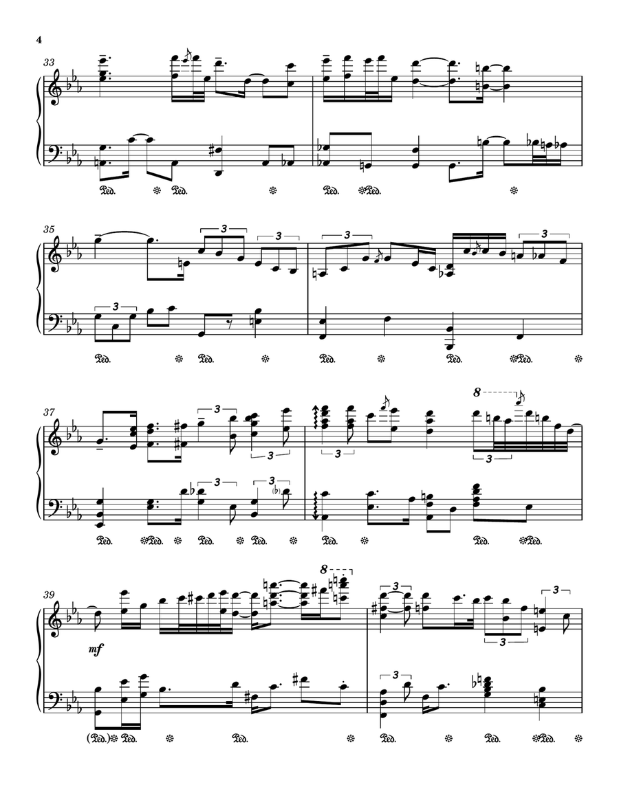 Someone To Watch Over Me Piano Solo scores gallery preview page 4