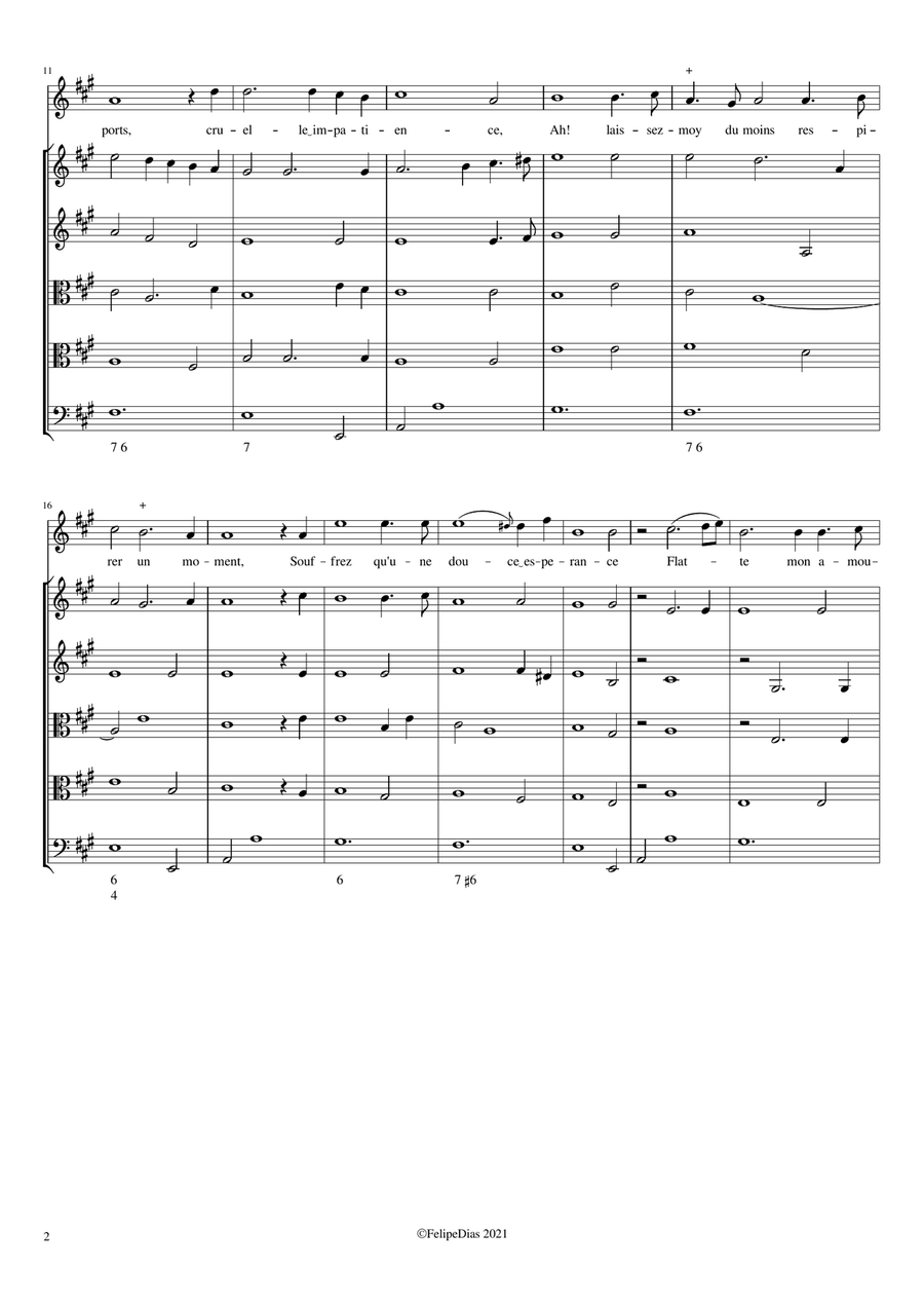 Désirs transports Désirs transports Small Ensemble scores gallery preview page 2