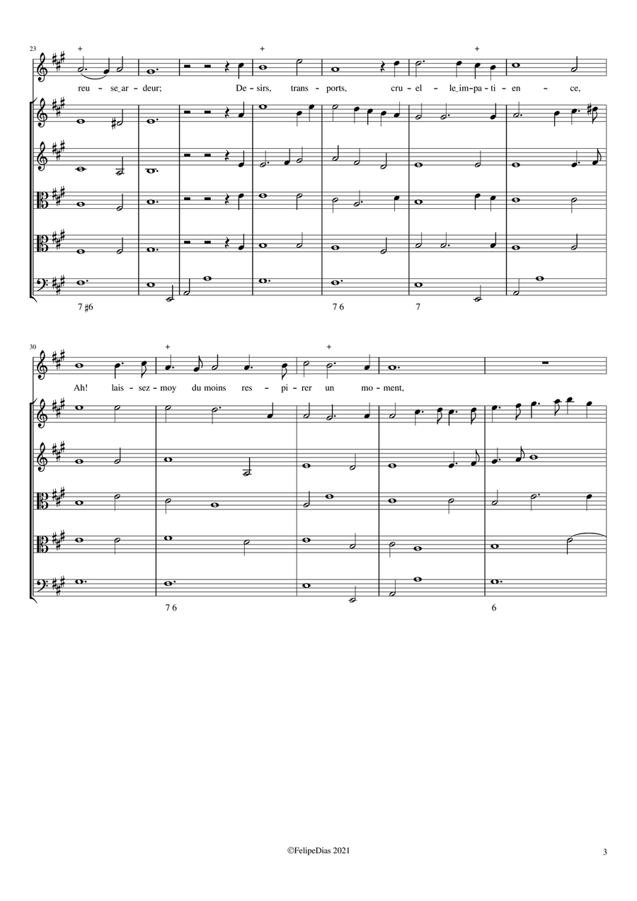 Désirs transports Désirs transports Small Ensemble scores gallery preview page 3