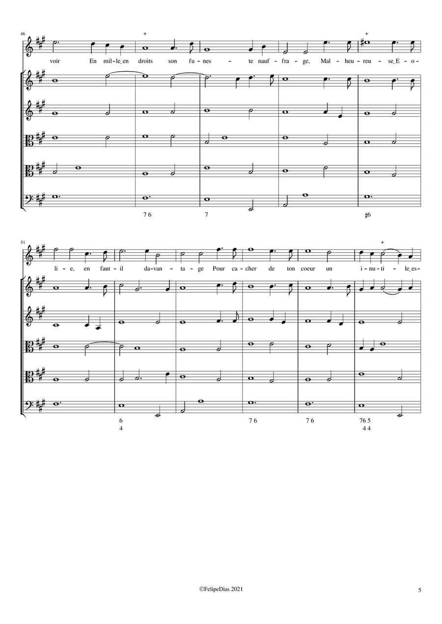 Désirs transports Désirs transports Small Ensemble scores gallery preview page 5