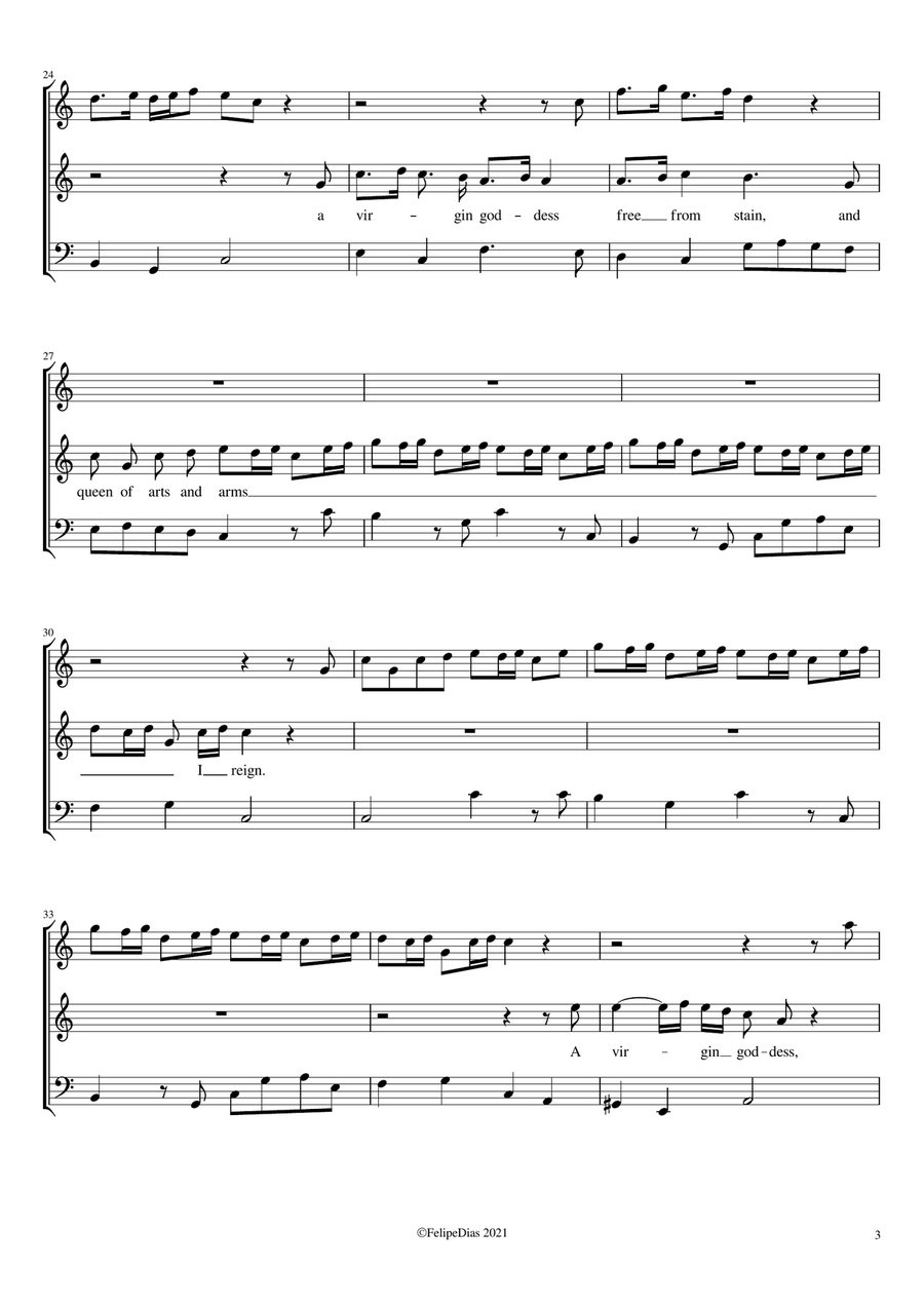 This way mortal bend thy eyes Small Ensemble scores gallery preview page 3