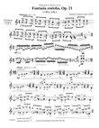 Fantasía Costeña, Op. 21 for vibes solo