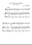Ach, Värmeland, Du Sköna (harmonica solo and piano accompaniment)