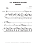 Sing We Now Of Christmas (Noël Nouvelet) (Duet for Soprano and Tenor Saxophone) mini preview