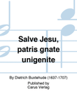 Salve Jesu, patris gnate unigenite