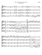 With A Little Help From My Friends String Quartet scores gallery preview page 4