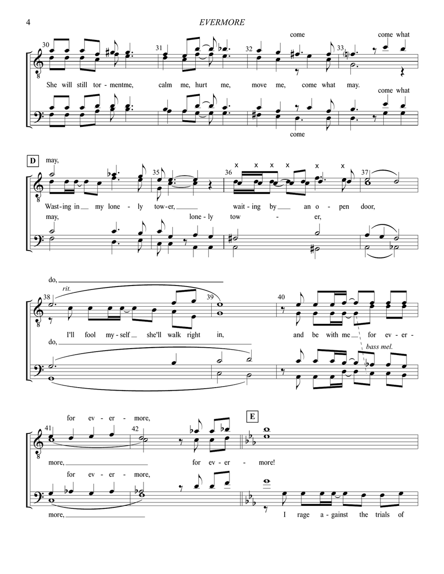 Evermore TTBB scores gallery preview page 4
