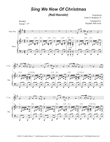 Sing We Now Of Christmas (Noël Nouvelet) (Tenor Saxophone and Piano) mini preview
