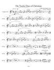 The Twelve Days of Christmas (trumpet Solo) mini preview