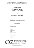 Theme from Pavane, by Gabriel Faure