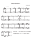 Easy Piano Warmups (Group 1)