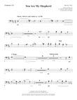 You Are My Shepherd (Psalm 23) - Trombone 1 & 2 mini preview