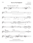 You Are My Shepherd (Psalm 23) - Violin 1 mini preview