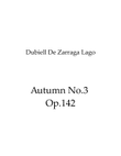Autumn No.3 Op.142