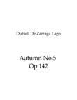 Autumn No.5 Op.142