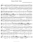 House of Gold - Violin