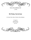 Birthday Variations for Wind Quartet (picc, fl, ob/cl, bsn)
