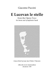 E lucevan le stelle (for tenor and symphonic band)