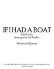 If I Had A Boat