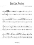 Count Your Blessings - Easy Cello Duet