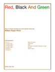 Red, Black And Green