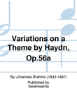 Variations on a Theme by Haydn, Op.56a