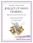 Jesu, Joy of Man's Desiring (Beginning or Early Intermediate Band)