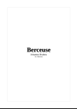 Berceuse - melody with chords for accompaniment
