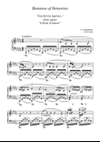 Romance of Nemorino for tenor from L'elisir d'amore by Donizetti