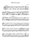 Mirror - contemporary piano piece