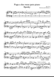 Spooky Piano Fugue in C# minor